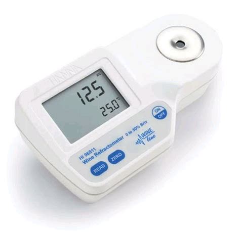 hi 96811 digital refractometer|Hanna Digital Refractometer (HI 96811) .